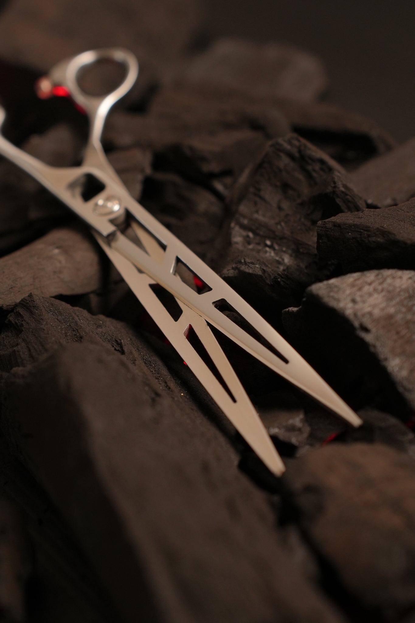 匠剪｜專業寵物美容剪 7.8吋機能鏤空直剪